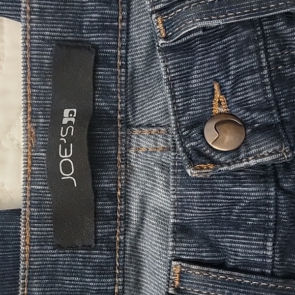 🔥4/$16🔥 Joe's The Braxton Fit Blue Corduroy Straight Leg Pants Mens Size W30 - Picture 3 of 16